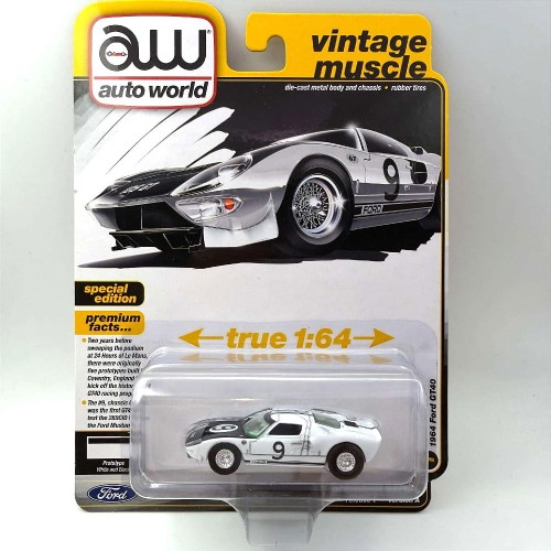 Auto World 1964 Ford GT40 1:64 przód