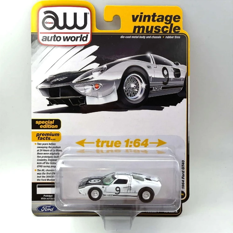 Auto World 1964 Ford GT40 1:64 przód