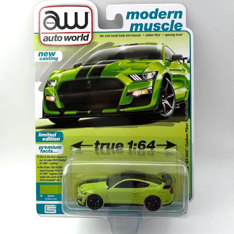 Auto World 2020 Shelby GT-500 Carbon Fiber Track Pack 1:64 przód