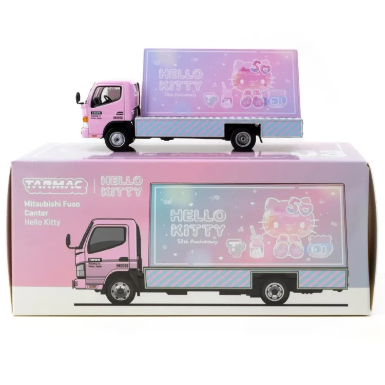 Tarmac Works Mitsubishi Fuso Canter Hello Kitty 1:64 box