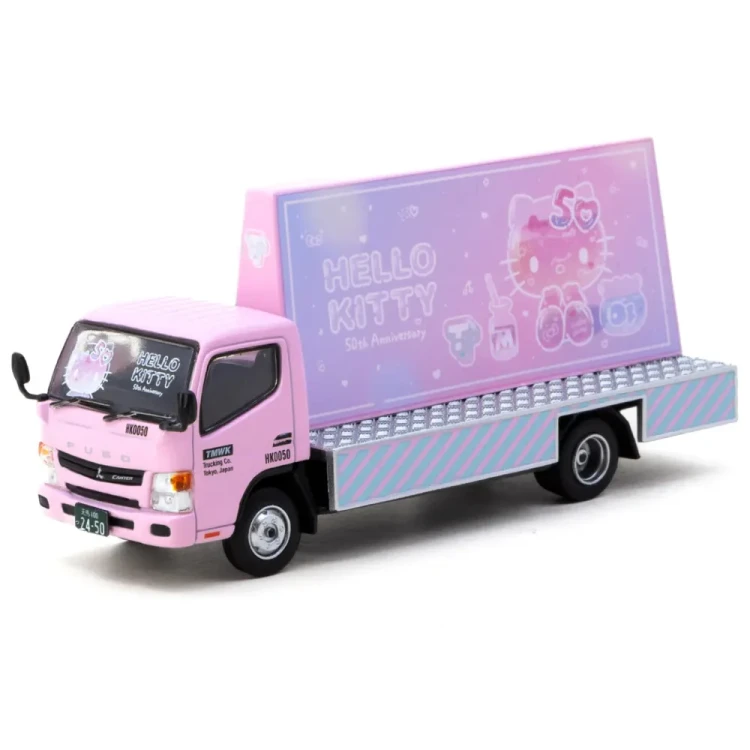 Tarmac Works Mitsubishi Fuso Canter Hello Kitty 1:64 przód