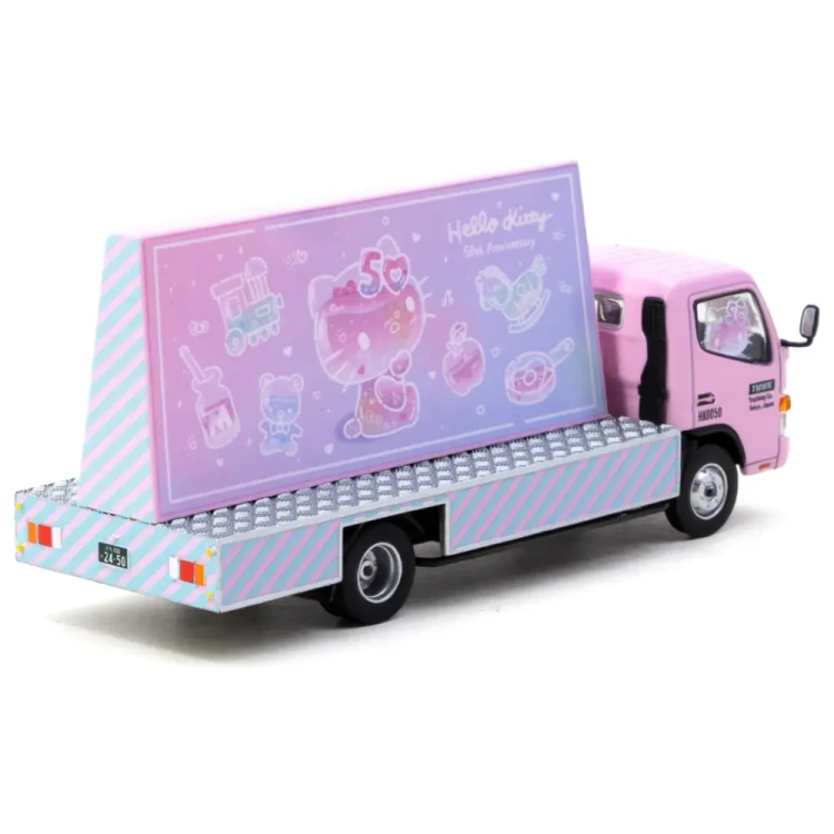 Tarmac Works Mitsubishi Fuso Canter Hello Kitty 1:64 tył