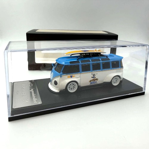 My Model Collect Volkswagen T1 Van Blue/White 1:64 przód