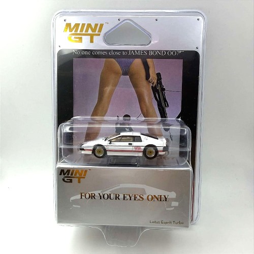 Mini GT Lotus Esprit Turbo For Your Eyes Only 007 James Bond 1:64 przód