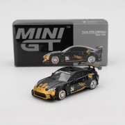 MINI GT Toyota GR86 LB★Nation Black / Gold 1:64 box