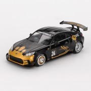 MINI GT Toyota GR86 LB★Nation Black / Gold 1:64 przód