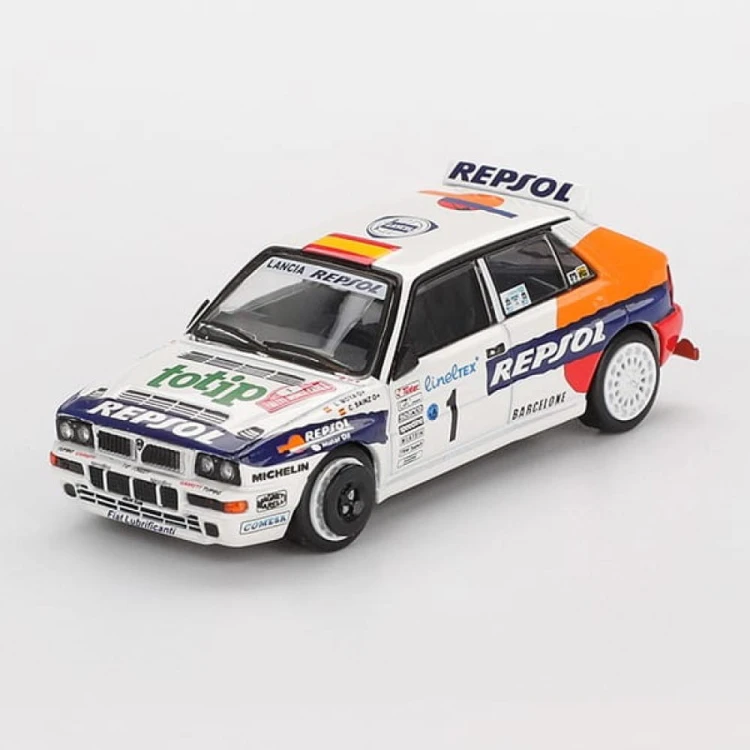 MINI GT Lancia Delta HF Integrale Evoluzione #1 1993 Rallye Monte-Carlo1:64 przód