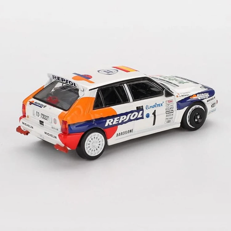 MINI GT Lancia Delta HF Integrale Evoluzione #1 1993 Rallye Monte-Carlo1:64 tył