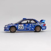 MINI GT Subaru Impreza WRC99 #23 2000 Acropolis Rally 1:64 bok
