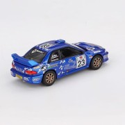 MINI GT Subaru Impreza WRC99 #23 2000 Acropolis Rally 1:64 tył
