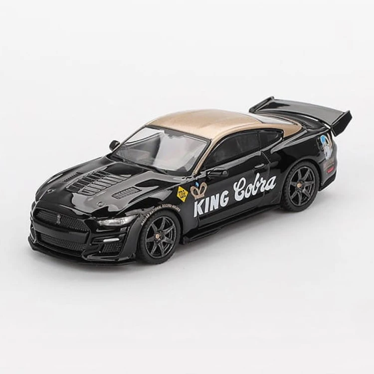 MINI GT Shelby GT500 Dragon Snake Concept Black/Gold 1:64 przód