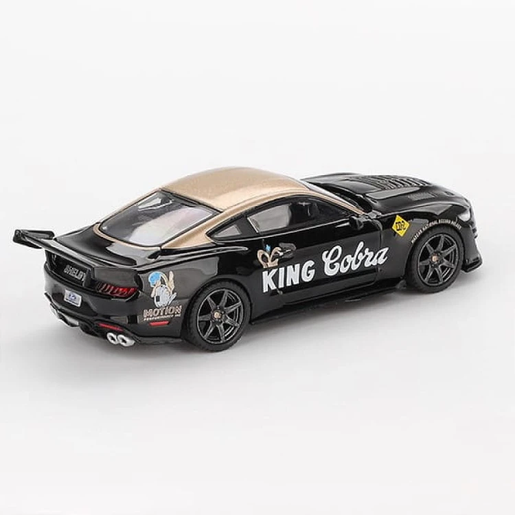 MINI GT Shelby GT500 Dragon Snake Concept Black/Gold 1:64 tył