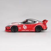 MINI GT LB★WORKS Toyota GR Supra Red 1:64 bok