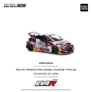 Pop Race GR Yaris Eva RT Custom Chrome Type-08 1:64 przód