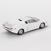 Mini GT Lamborghini Countach 25th Anniversary White 1:64 tył