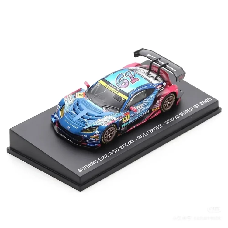 Spark Subaru BRZ R&amp;D Sport #61 GT300 Super GT 2025 1:64 przód detal