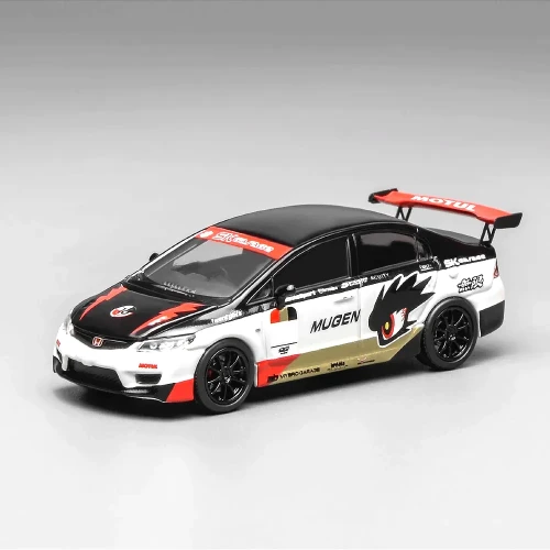 Motorhelix Honda Civic Type R FD2 Mugen Livery White 1:64 przód