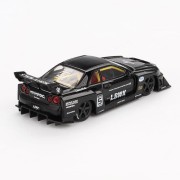 MINI GT Nissan LB-ER34 Super Silhouette SKYLINE Black 1:64 tył