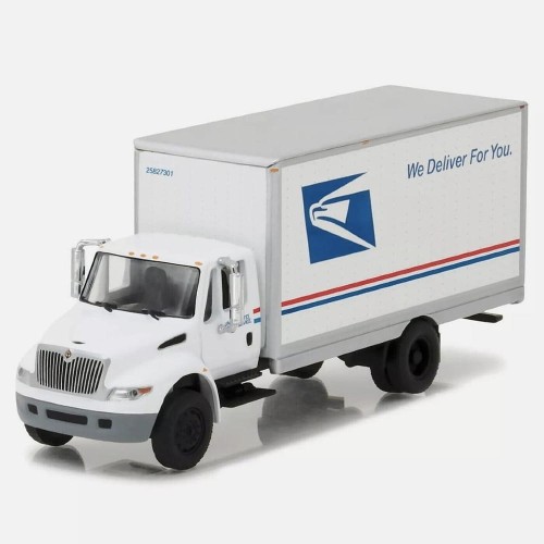 Greenlight International Durastar 2013 Box Van United States Postal Service (USPS) 1:64 przód