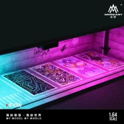 MoreArt Diorama Cyberpunk 04 Podświetlana LED 1:64 detal