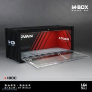 MoreArt M-BOX ADVAN kontener zamykany w stylu garażu 1:64 bok detal
