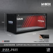 MoreArt M-BOX ADVAN kontener zamykany w stylu garażu 1:64 detal