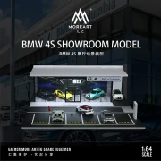 MoreArt Diorama BMW Salon Showroom 1:64 przód