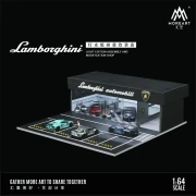 MoreArt Diorama Lamborghini warsztat tuningowy 1:64 bok