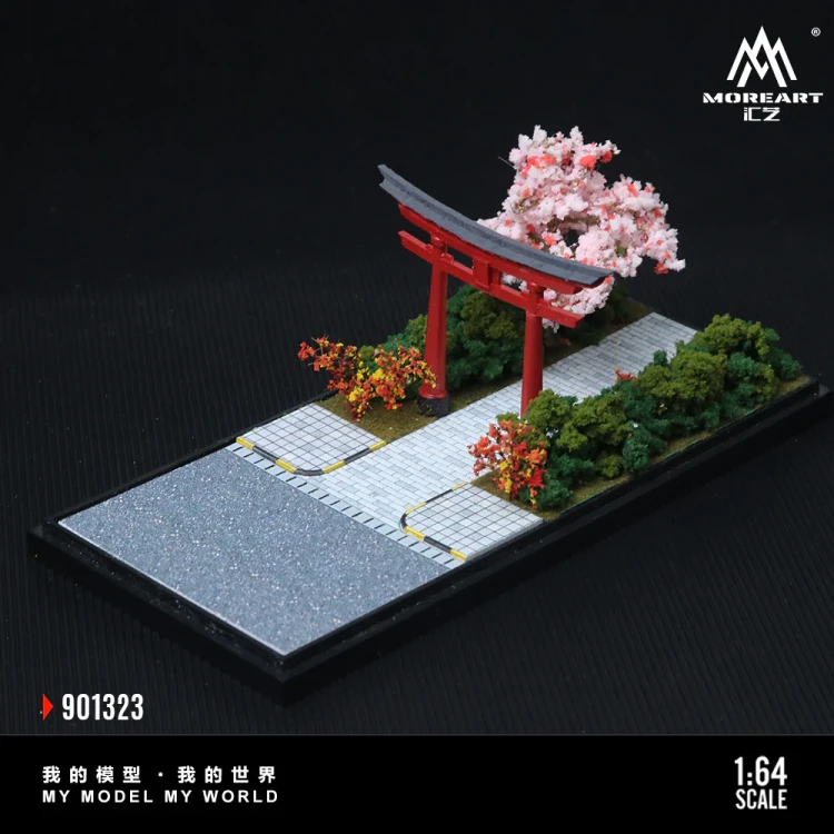 MoreArt Diorama Scena krajobrazowa TORII 1:64 detal 2