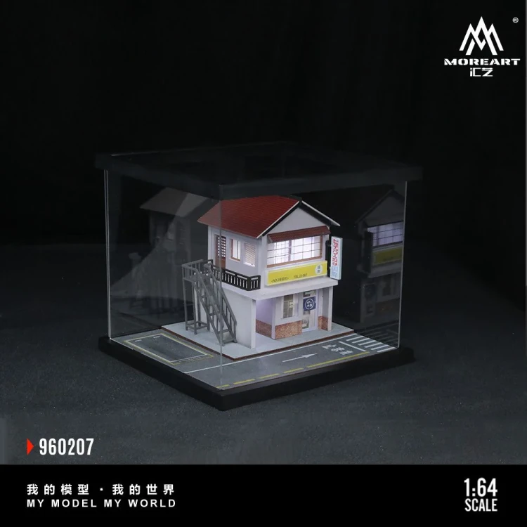 MoreArt Diorama Scena uliczna – Assembly Series 07 1:64 bok detal