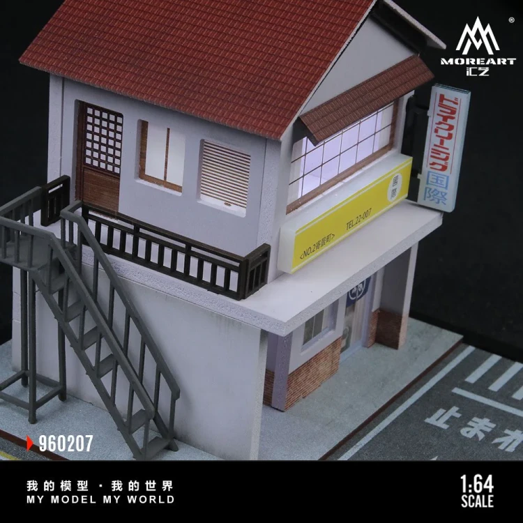 MoreArt Diorama Scena uliczna – Assembly Series 07 1:64 detal