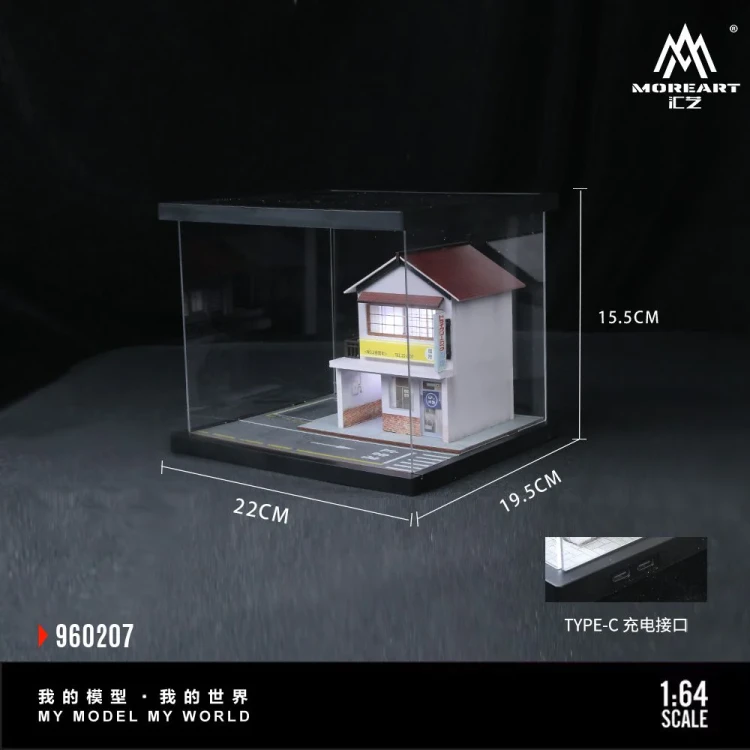MoreArt Diorama Scena uliczna – Assembly Series 07 1:64 detal 2