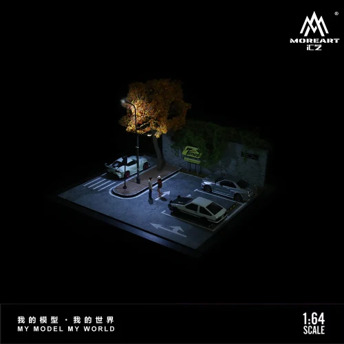 MoreArt Diorama Scena uliczna – Assembly Series 03 1:64 przód
