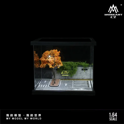 MoreArt Diorama Scena uliczna – Assembly Series 03 1:64 przód detal