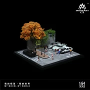 MoreArt Diorama Scena uliczna – Assembly Series 03 1:64 detal 2
