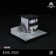 MoreArt Diorama Scena uliczna – Assembly Series 06 1:64 bok