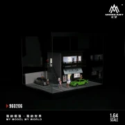 MoreArt Diorama Scena uliczna – Assembly Series 06 1:64 bok detal