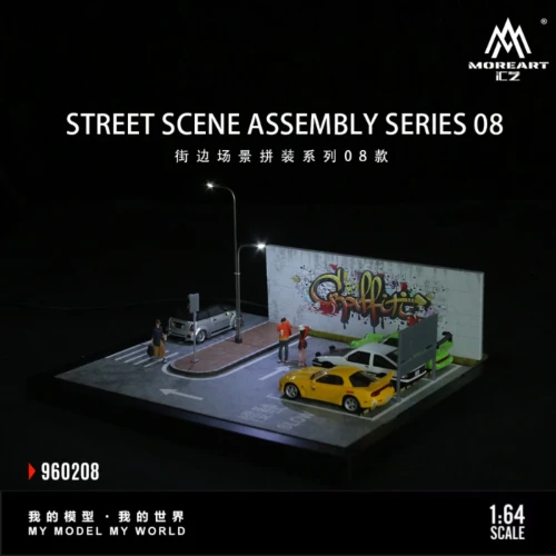 MoreArt Diorama Scena uliczna – Assembly Series 08 1:64 przód