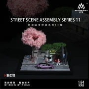 MoreArt Diorama Scena uliczna – Assembly Series 011 1:64 detal 1