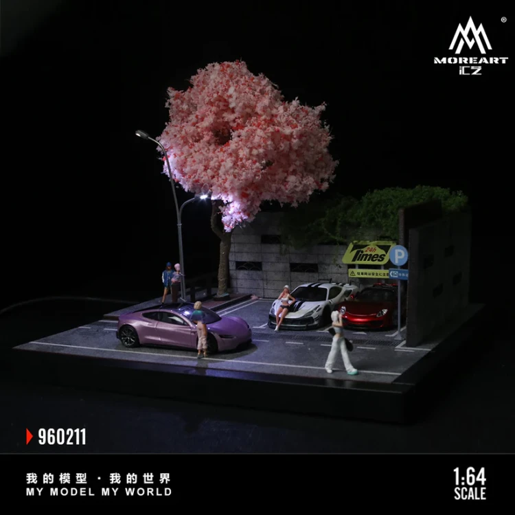 MoreArt Diorama Scena uliczna – Assembly Series 011 1:64 detal 2