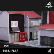 MoreArt Diorama Scena Tokoyaki House 1:64 detal