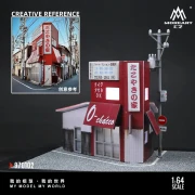 MoreArt Diorama Scena Tokoyaki House 1:64 detal 1