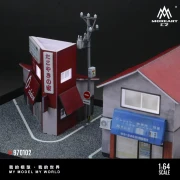 MoreArt Diorama Scena Tokoyaki House 1:64 detal 2