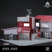 MoreArt Diorama Scena Tokoyaki House 1:64 detal 3