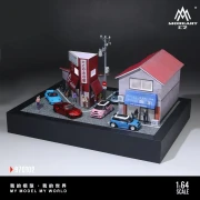 MoreArt Diorama Scena Tokoyaki House 1:64 przód