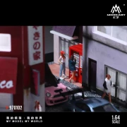 MoreArt Diorama Scena Tokoyaki House 1:64 detal 5