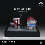 MoreArt Diorama Scena Tokoyaki House 1:64 detal 7
