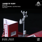 MoreArt Diorama Scena Tokoyaki House 1:64 detal 4