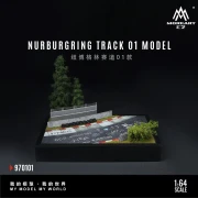 MoreArt Diorama Scena Tor wyścigowy Nürburgring O1 1:64 przód 2