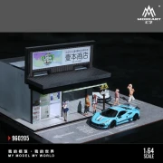 MoreArt Diorama Scena uliczna – Assembly Series 05 1:64 przód detal